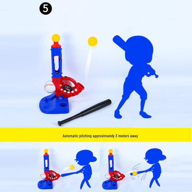 Xulin 2-in-1 Automatic Baseball & Tennis Pitching Machine