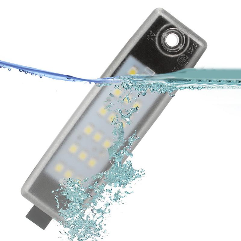 

2Pcs Error Free LED License Plate Light, For 1998-2003 Car Tail Number Back Light, LED Trunk Luggage Compartment Lamp 1