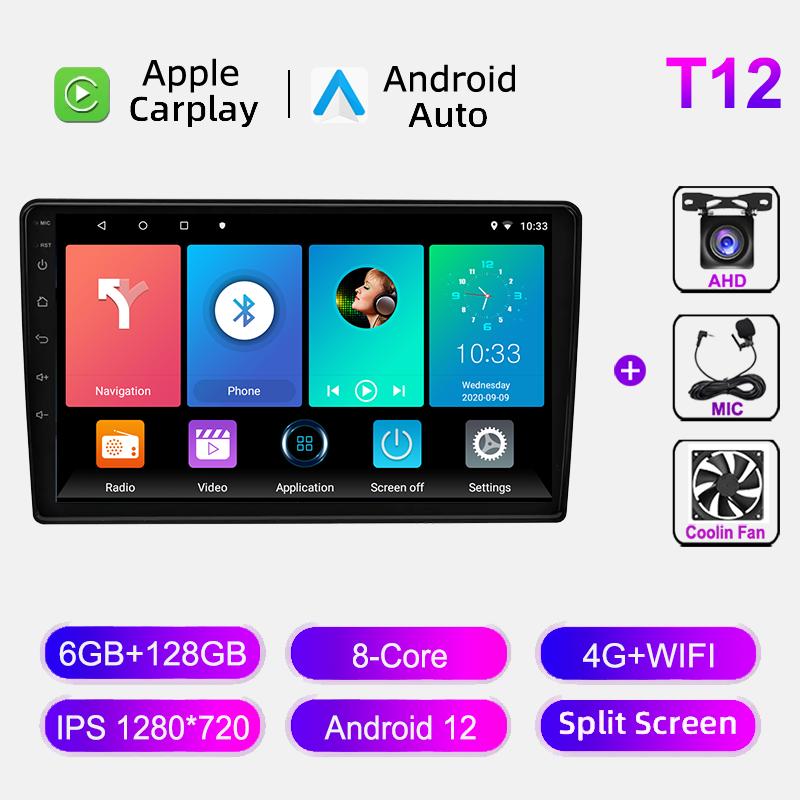 Autoradio Stereo Car Radio For Nissan Caravan 2001-2012 WIFI 4G Multimedia Player Android Navigation GPS Carplay Autoradio HU