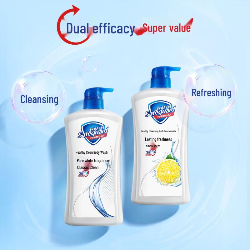 Safeguard Mint Scent Shower Gel
