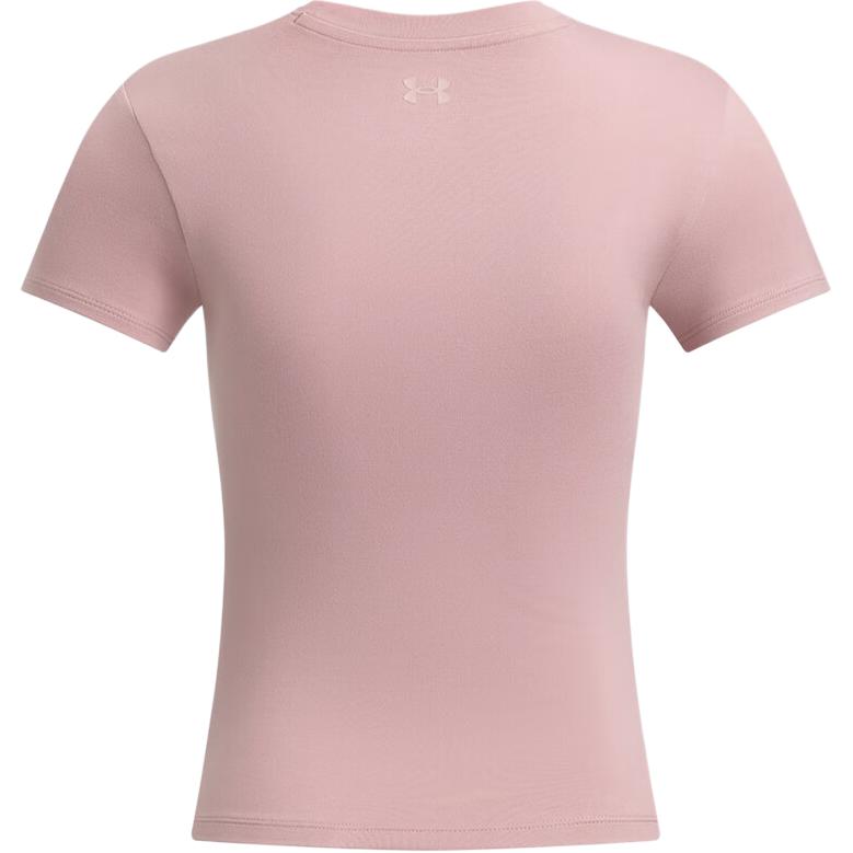Under Armour Solid Color Comfortable Versatile Round Neck Breathable Short Sleeve T-Shirt Women Tops 6000341-673