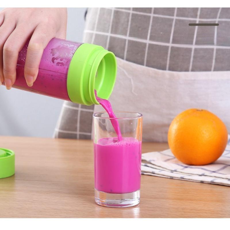 Portable Electric Fruit Juicing Cup, Rechargeable Mini Juicer, Fruit and Vegetable Machine