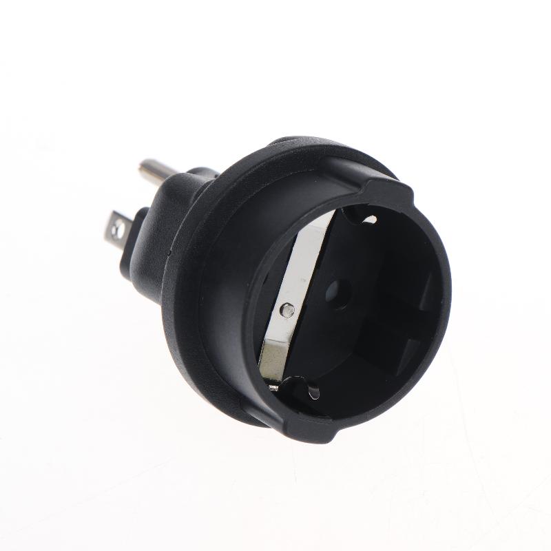 Eu To Us Converter Schuko Female To Usa Plug Adapter Us Nema 5-15P Plug To Europe Cee7/3 Schuko Receptacle Adapter