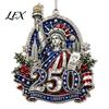 National Day Festive Ornaments 250 Anniversary USA Christmas Ornament, United States 1776-2026 250th Historic 1776 To 2026 Ornament Patriotic