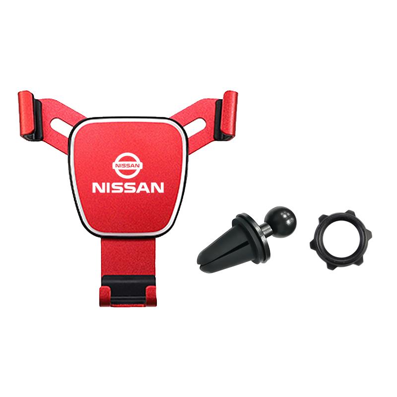 Metall-Schwerkraft-Handyhalter für Lüftungsschlitz, GPS-Halterung für Nissan Sylphy N7 Teana Qashqai Note J10 J11 Navara Juke GTR Tiida Patrol