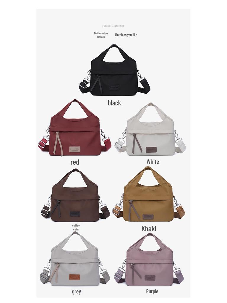 Leichte Mehrschichtige Vielseitige Schulter- & Umhängetasche mit großem Fassungsvermögen für Damen