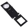Glass Lens 10X Magnifier LED Lights Magnifying Glass Folding Magnifier  Cloth Inspection