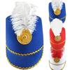 Sun Protection Uniform Hat Vintage Knight Drum Major Hat Stylish Hat Marching Band Hat Halloween