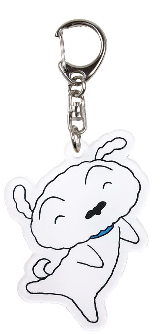 

Eye Planning Crayon Acrylic Name Tag S Shiro W50 x H65 x D4mm K9780C Shin-chan