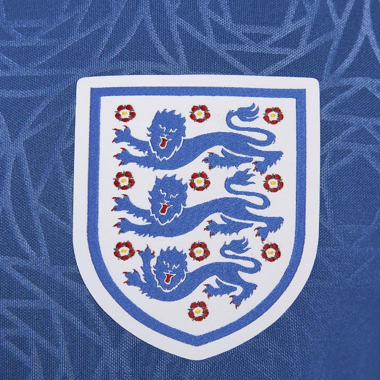 Nike England Academy Pro Logo Embroidered Zipper Spring Autumn Crew Neck Long Sleeve Jacket Men Jacket Blue DX9817-462