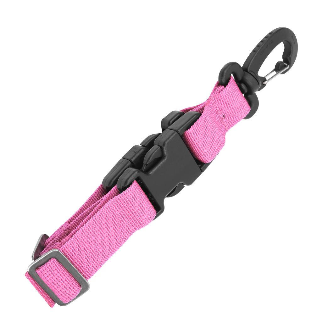 Tauchflossen Schnellverschluss Schnalle Flossenriemen Hängeschnalle Ausrüstungshalter Gurtpink