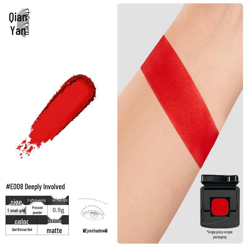 Qianyan Benutzerdefinierte Lidschatten- & Gesichtspalette: DIY Rouge, Highlighter, Kontur, Matt, Schimmer für das tägliche Make-up