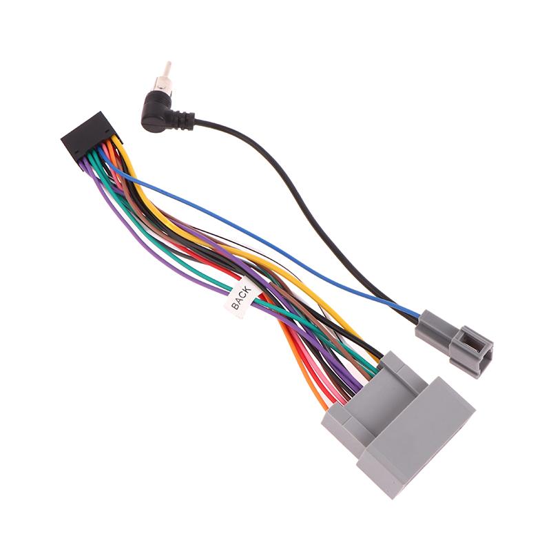Android Car Power Navigation Cable 16Pin Modified Line Adapter For Honda Fit City Crv/Hrv Jazz Harness Line Accessories