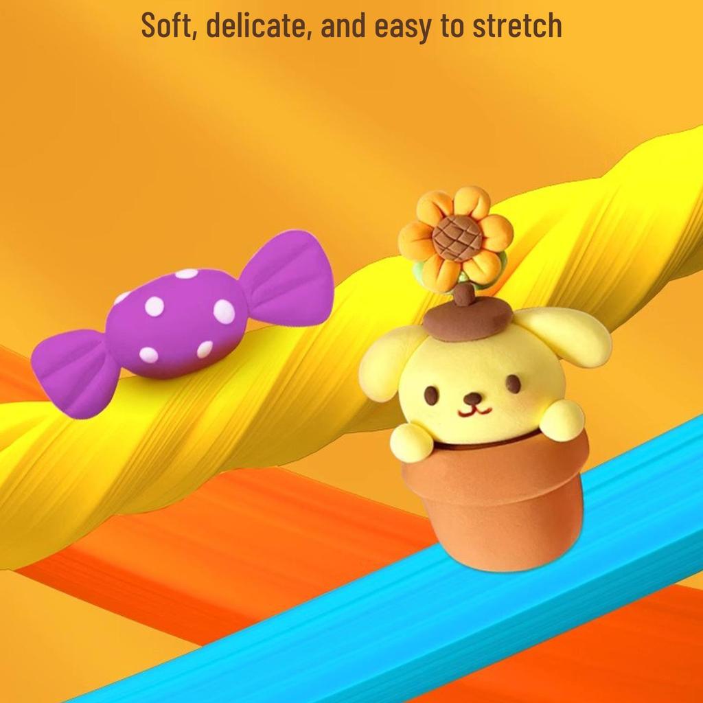 Super Affordable Large Pack: White Space Clay for Children - Lightweight Plasticine for Kindergarten and Primary School Handcrafts