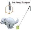 Extendable Handle Pet Poop Scooper Foldable Cat Cleaning Tool Dog Walking Toilet  Yard Cleaning