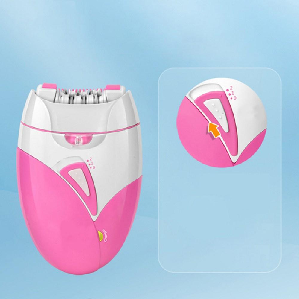 Routop elektrisk epilator, hårtrimmer, snabb rotation, hårborttagning, kan användas på hela kroppen, 2 lägen, USB-uppladdningsbar