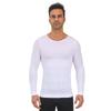 European & American Men's Seamless Long-Sleeve Shapewear Vest CX01 - Tummy Control & Slimming Base Layer