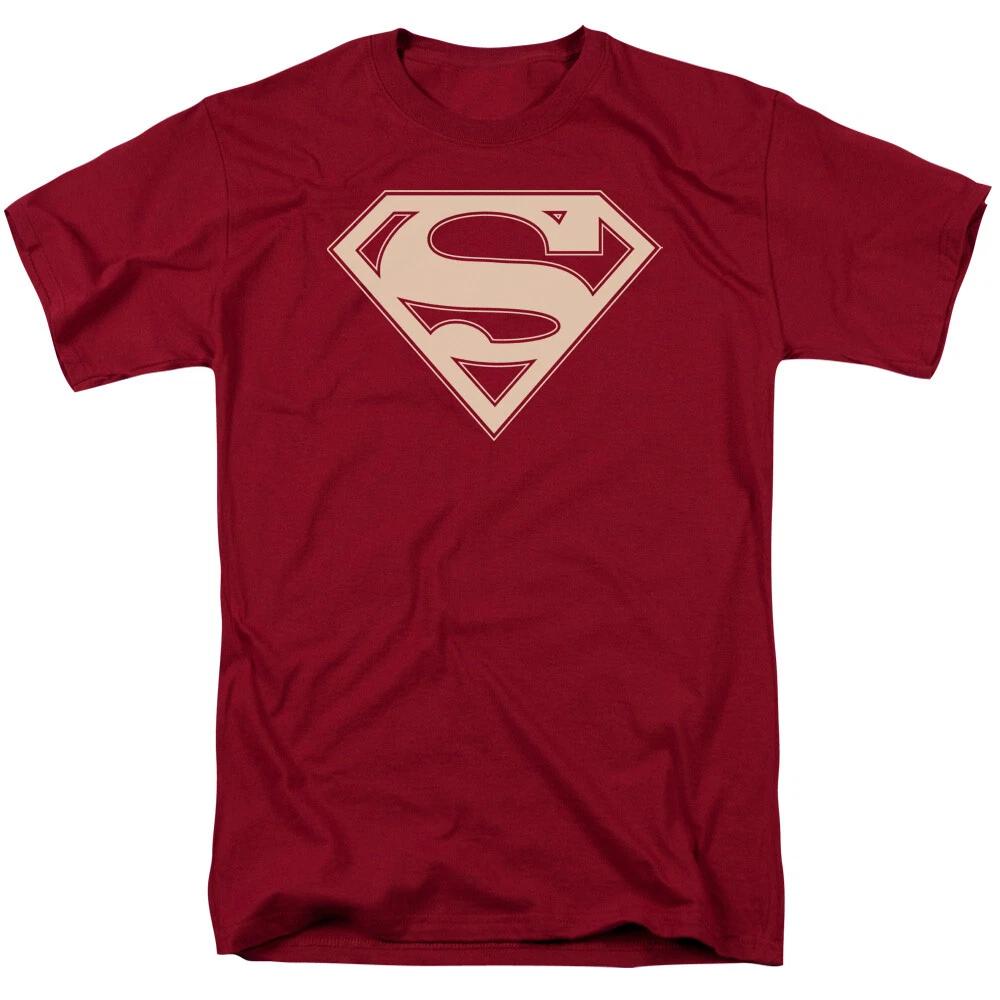 Superman  Crimson & Cream Shield  T-Shirt M
