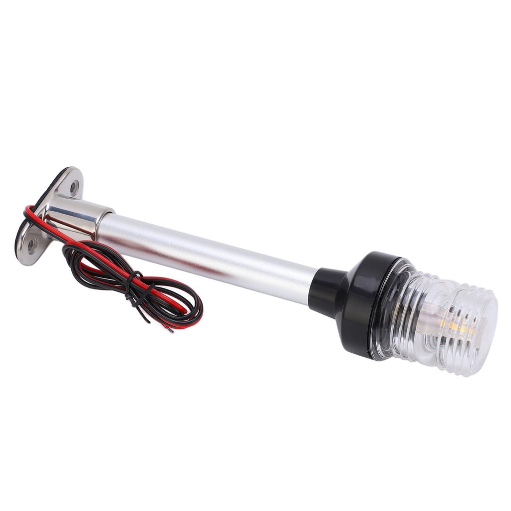25cm 10in LED Navigation Light 360 Degrees  Irradiation Angle Waterproof Marine Boat Sailing Lamp DC12V‑24V 5W