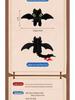 Universal Studios "How to Train Your Dragon" Toothless Plush Keychain - Night Fury Toy Ornament Pillow