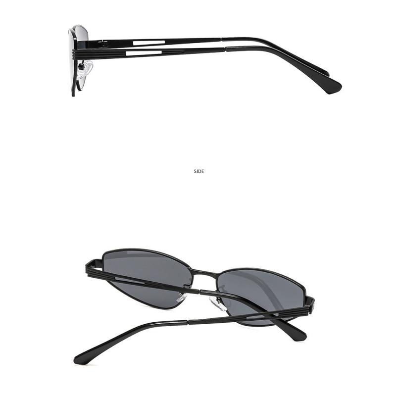 Women's sunglasses, metal cat eye sunglasses, men's and women's fashion sunglasses.