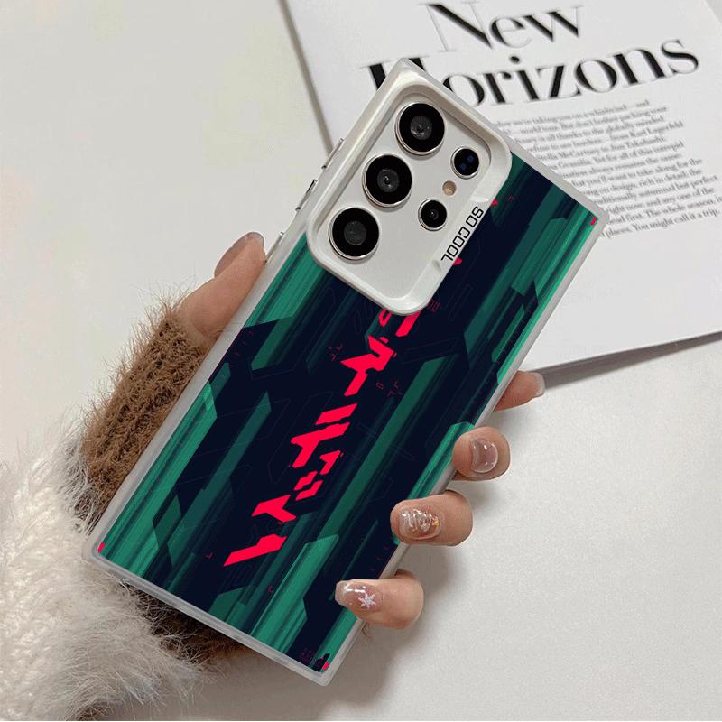 

Cyberpunk Aesthetics Soft Phone Case for Samsung Galaxy S24 S25 FE S26 Edge S23 Ultra S22 Plus S21 + Shockproof Cover Back Shell Samsung S26 Edge