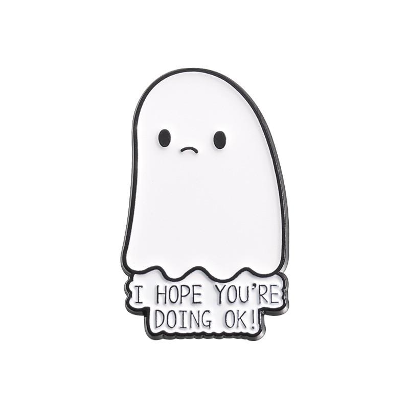 Trendy Cartoon Brooch Pins Crafted From Alloy Ideal For Both Men And Women Fashion