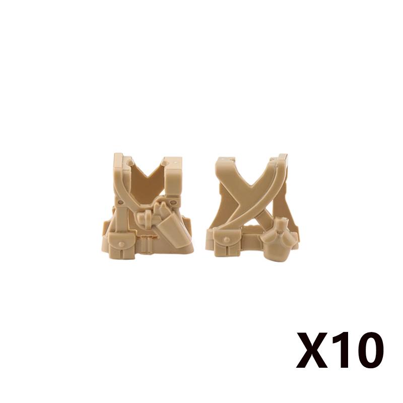 Military Weapons Accessories Building Blocks Russian Special Forces AK Rifles Tactical Bulletproof Vests Equipments Bricks Toys