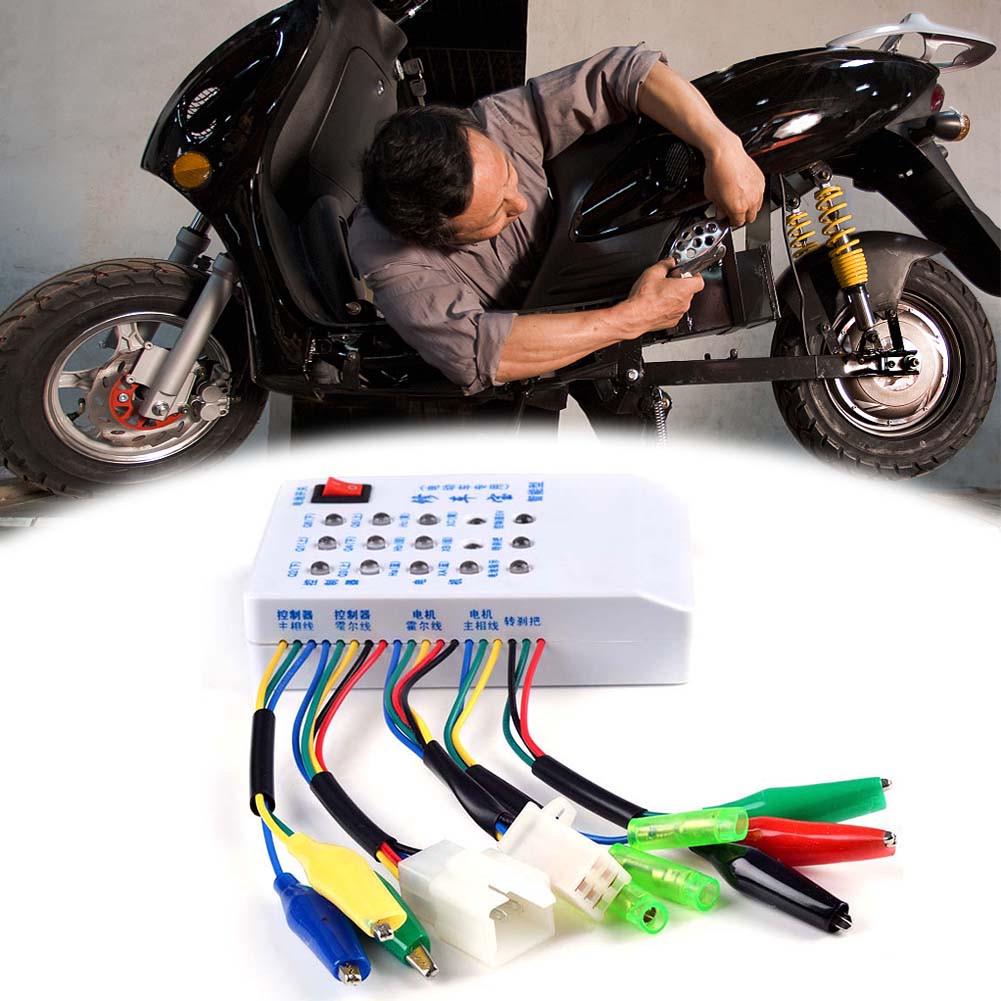Buy WS3Y Brushless Motor Controller Tester Electric Bicycle Hub Motor Hall Sensor Controler for