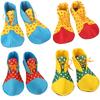 Children's and Adult Festival Clown Cosplay Shoes - Round Toe Dress-up Accessories