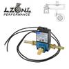 FREE SHIPPING - 3 Port Electronic Boost Control Solenoid Valve 35A-ACA-DDBA-1BA With Brass Silencer JR-ECU05