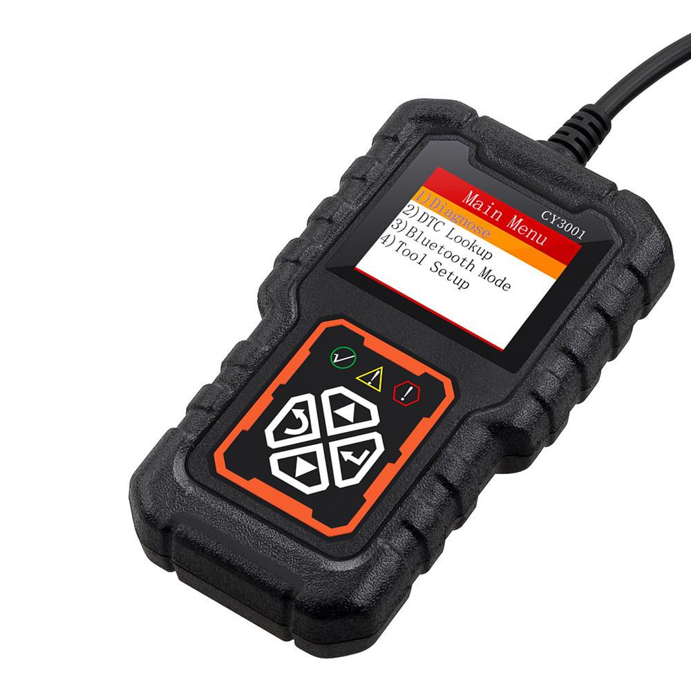 OBD2 Car Fault Diagnostic Tool with Color Screen Display