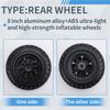 A03E-Rear Wheel 8 Inch 200X50 Pneumatic Tires For Electric Skateboard Damping Cross Country Skateboard Tubeless Tyre Parts