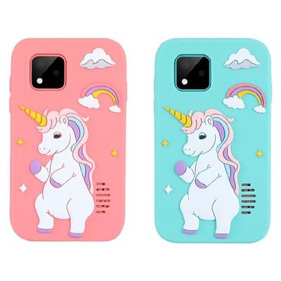 Interactive Screentouch Digital Camera Phone Toy USB Rechargeable Mobile Phone Encourages Toddler Creativity Activity