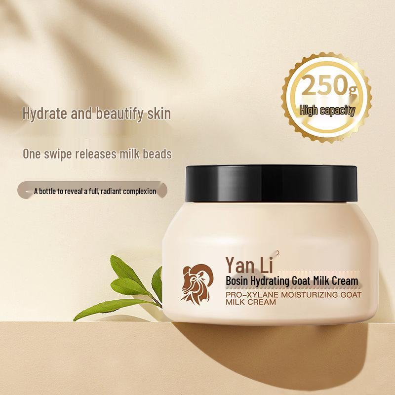 Yanli Bosexin Hydrating Goat Milk Body Cream for Autumn and Winter Moisturization