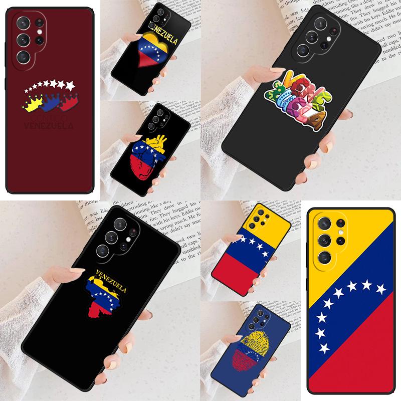Flag of Venezuela SOFT Cell Phone Case for Samsung Galaxy S26 Ultra S25 S24 S23 S22 S21 S20 Note10 Cover