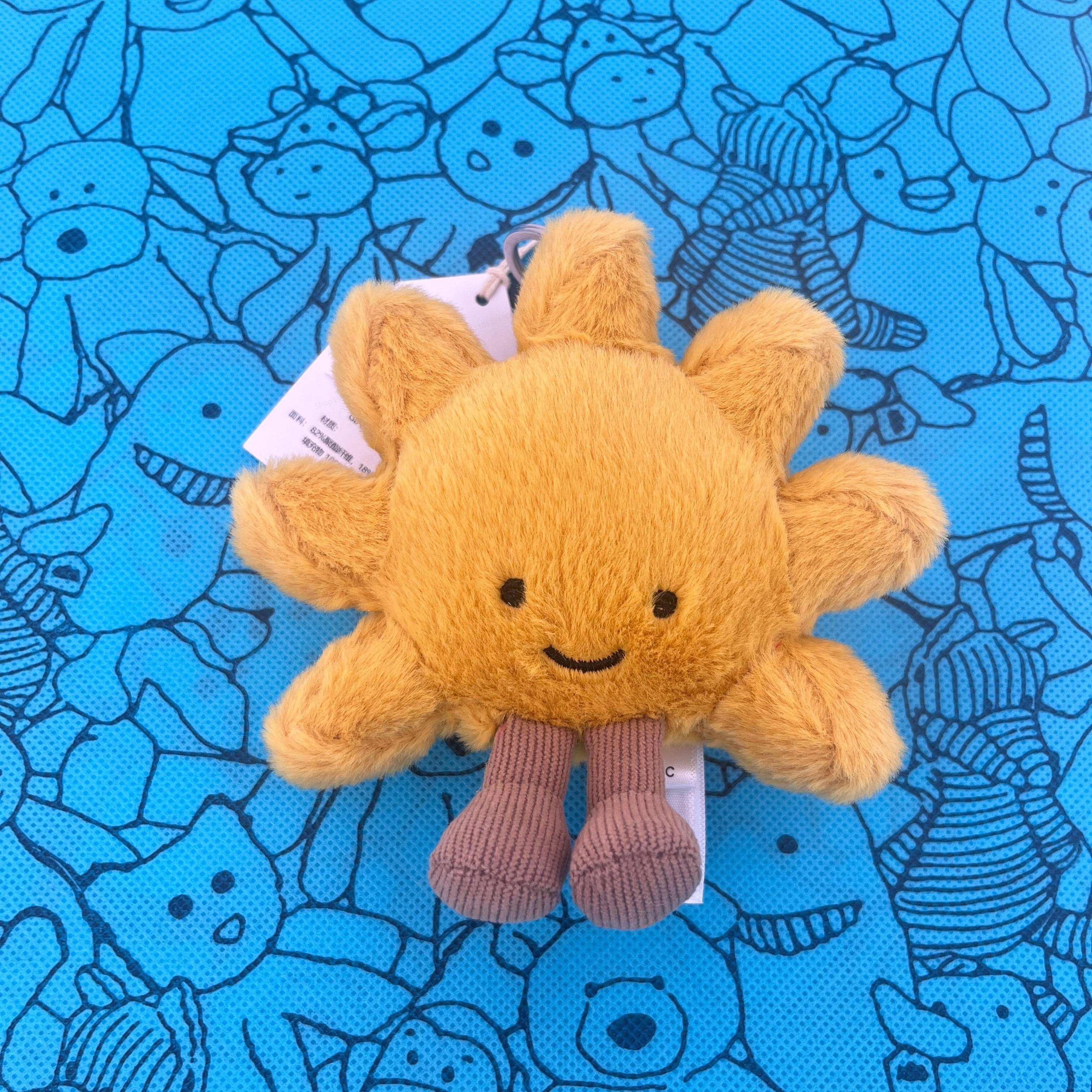 Nieuw Model JC Fun Pluche Speelgoed, Kleine Kers Bedel, Klein Schildpad Pluche Speelgoed, Croissant, Kleine Pinguïn JC Tas Bedel