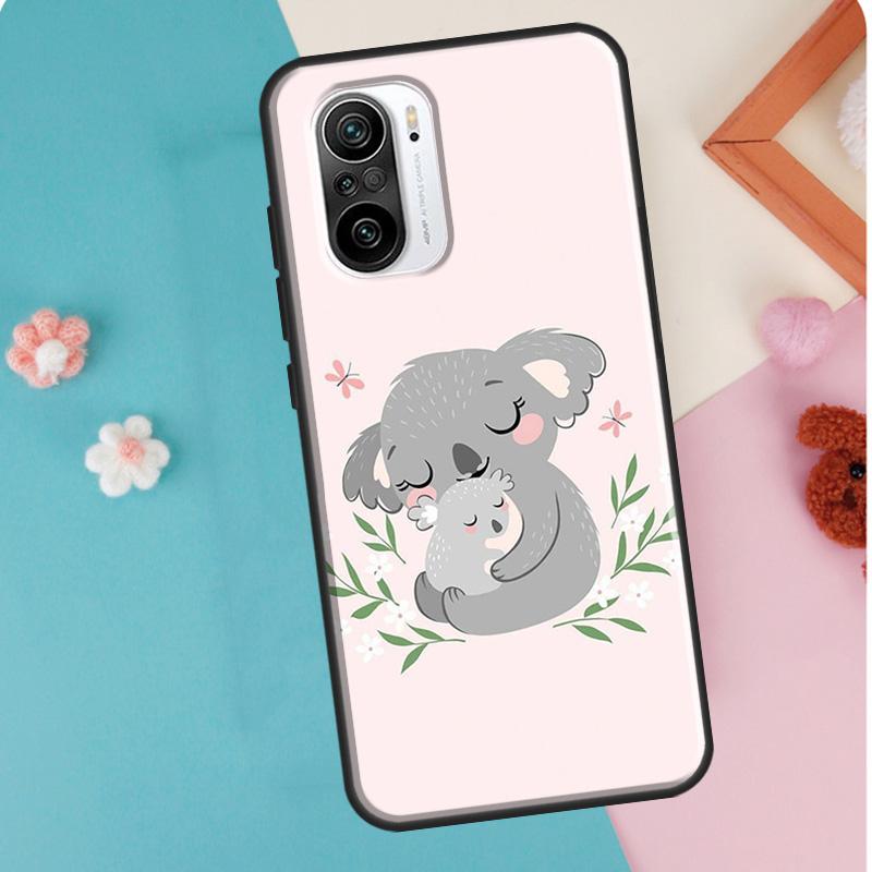 Cute cartoon watercolor animal koala Case For Xiaomi Mi 11T 12 Pro 12X Mi 11 Lite Ultra Cover For POCO X3 Pro X4 GT M3 M4 F3