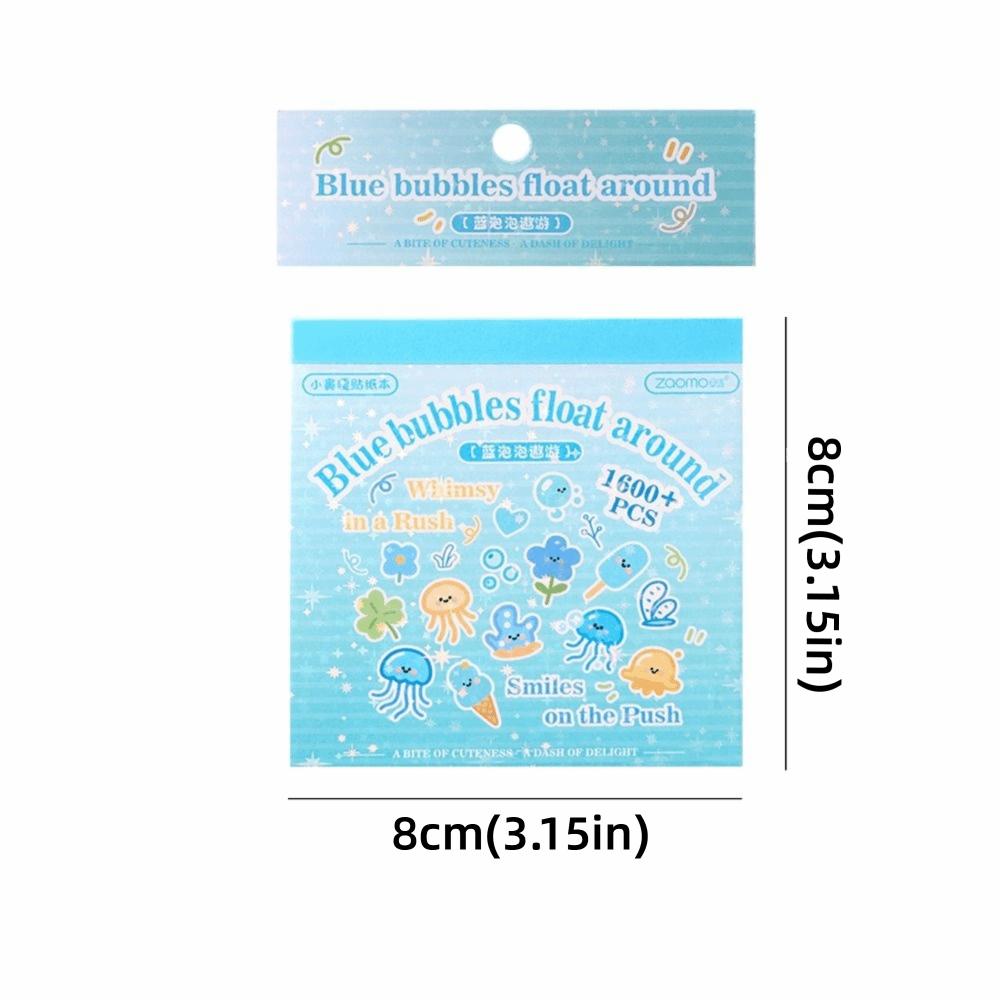24 Sheets/set DIY Nail Sticker Self Adhesive Cartoon Cup Stickers Multifunctional Soft Embossed Sticker Book