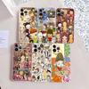 Y-yoshitomo Nara-A Retro Art Phone Case For IPhone 17 16 15 14 13 12 11 Pro Max Plus Mini Clear TPU Cover