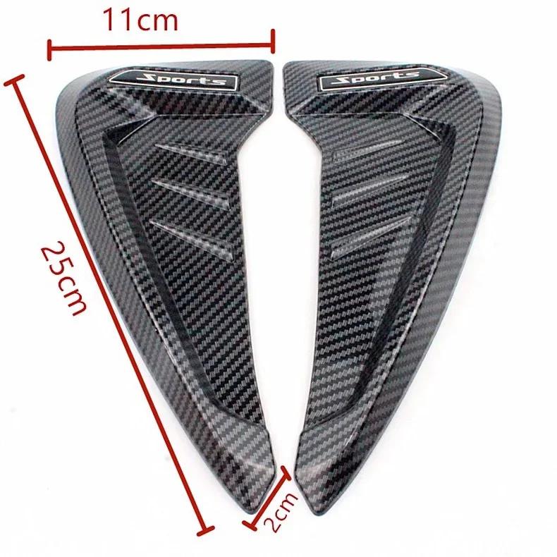 Car Door Side Vent Air Flow Cover Fender Flare Air Wing Vent Sticker Trim For Kia RIO 3 4 Sportage 4 QL 2016-2025