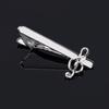 Fashion Silver Color Tie Clip Musical Note for Shirt Clasp Tie Pin Necktie Pin Men Jewelry