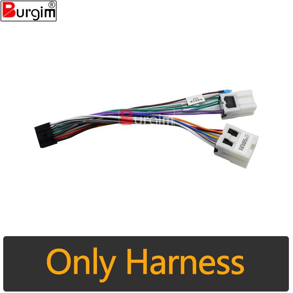 

Car Radio Fascias Frame For Nissan X-Trail X Trail 1 T30 2000-2004 9 inch Stereo Panel Wiring Harness Power Cable Adapter Canbus Only Cable