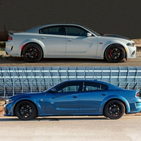 For Dodge Charger 2015- Smoked Lens LED Side Marker Lights Front Rear 4PCS