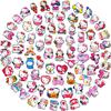 Single Piece Hello Kitty Cartoon Soft Rubber PVC Shoe Charms - 83-Pack DIY Gift Set