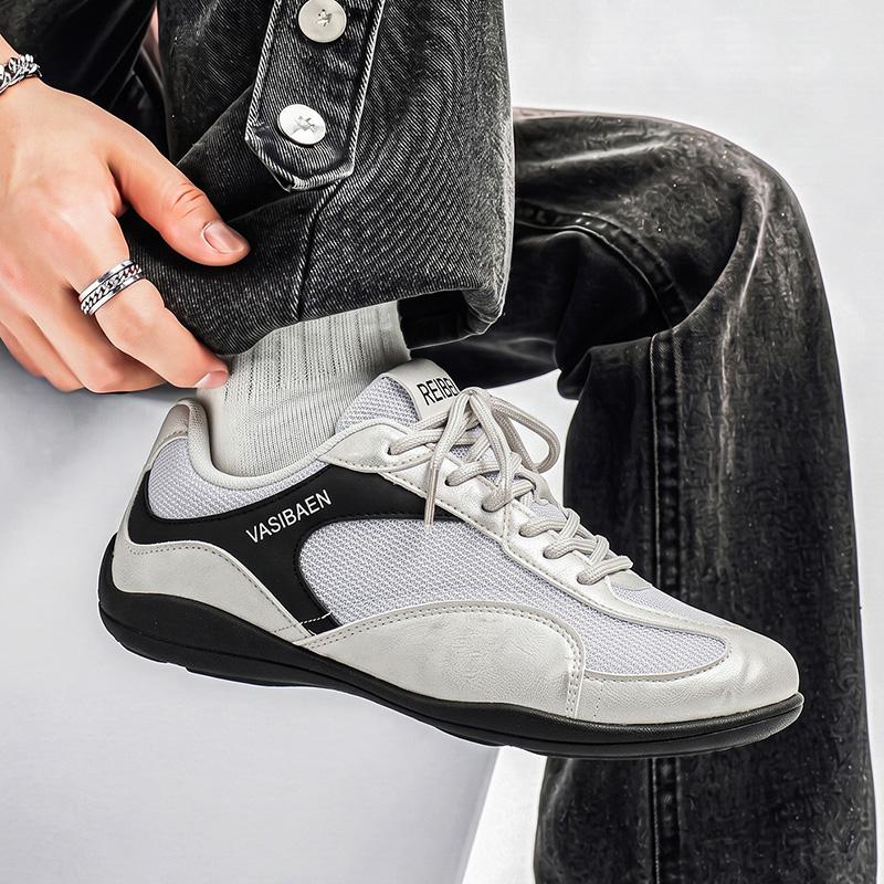 Herren Freizeitschuhe für alle Jahreszeiten Mode Skateboarden Studenten Bequeme Sneaker Jungen Trendige Schuhe mit weicher Sohle Atmungsaktiv