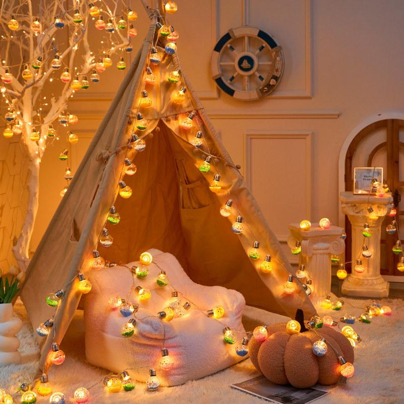 Christmas Led String Lights With Santa Snowman Reindeer For All Holiday Scenarios