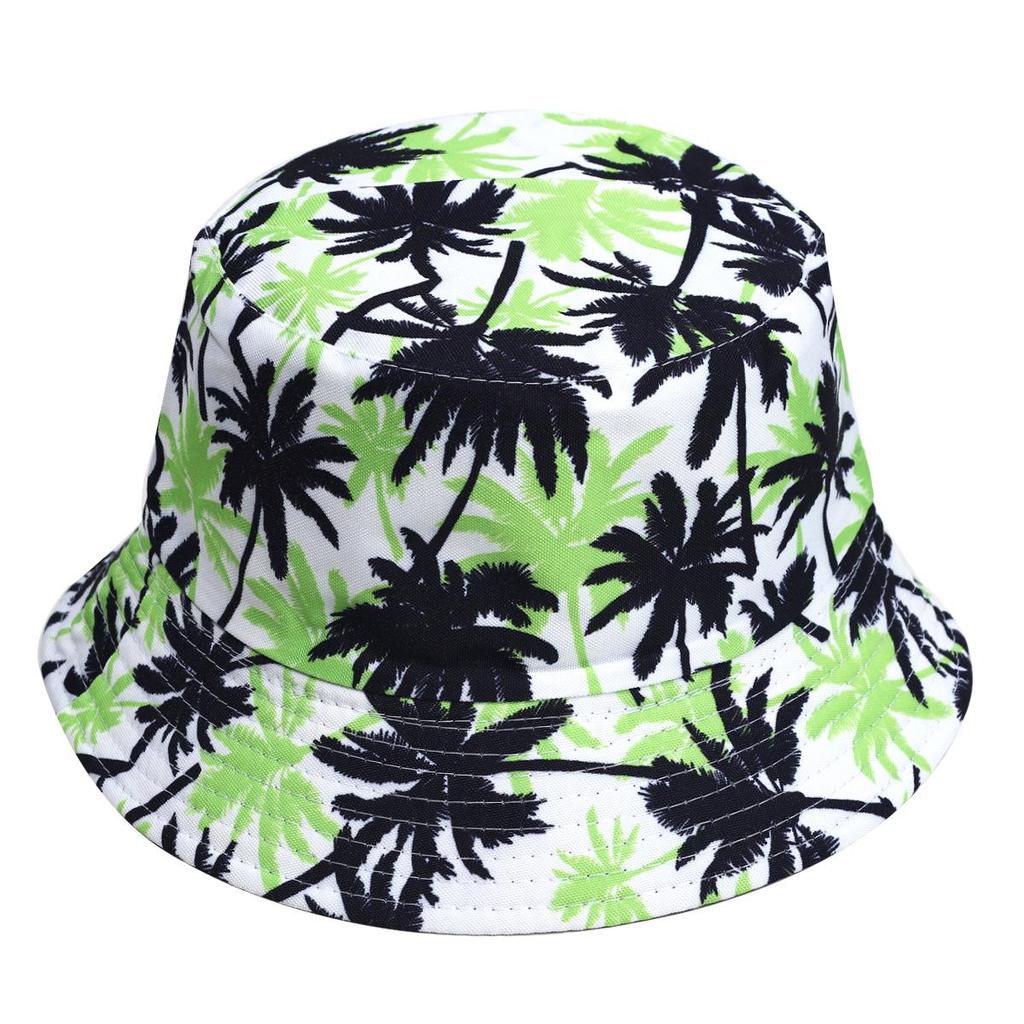 Europejsko-Amerykański Kapelusz Bucket Tie-Dye Chroniący Przed Słońcem: Dwustronny Design Graffiti dla Mężczyzn i Kobiet