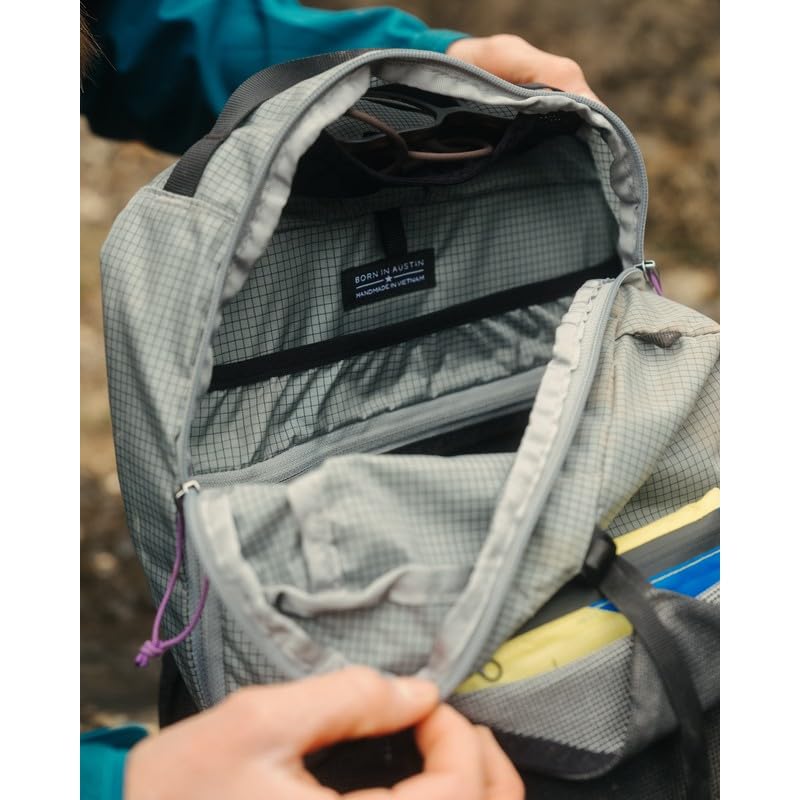 [Gossamer Gear] Gossamer Gear Type II Cima 15L Grey Ultralight Daypack Compact Design Outdoor Commuting Minimal Design Trail Backpack Disaster