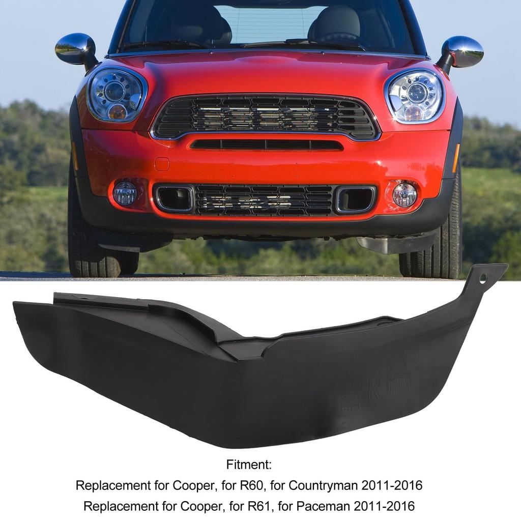 Front Bumper Splash Guard Protection Mud Flap Replacement for Cooper R60 R61 Paceman (Right) (51119802644)